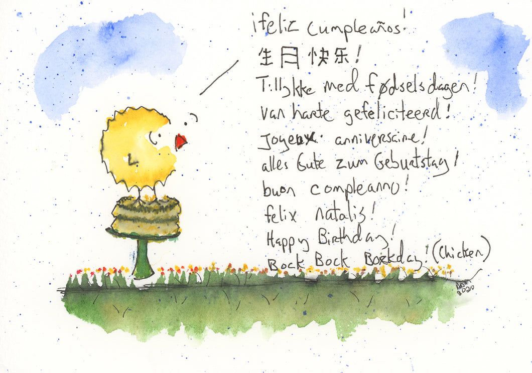 Happy Birthday - Multiple languages!