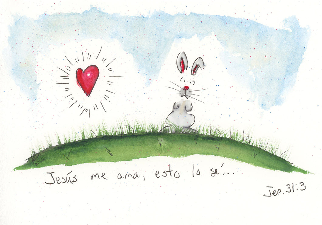 Jesús me ama, esto lo sé... Jeremiah 31:3