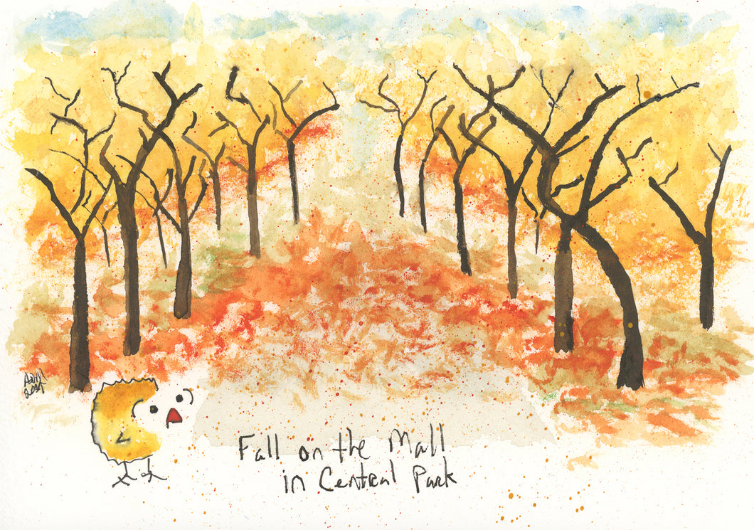 Mall Falling Fall on the Mall #2 – Little Marzi