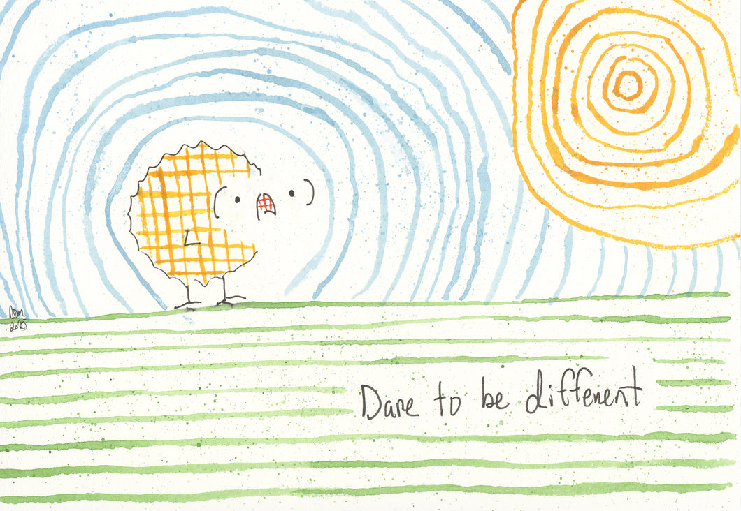 Dare to be different.