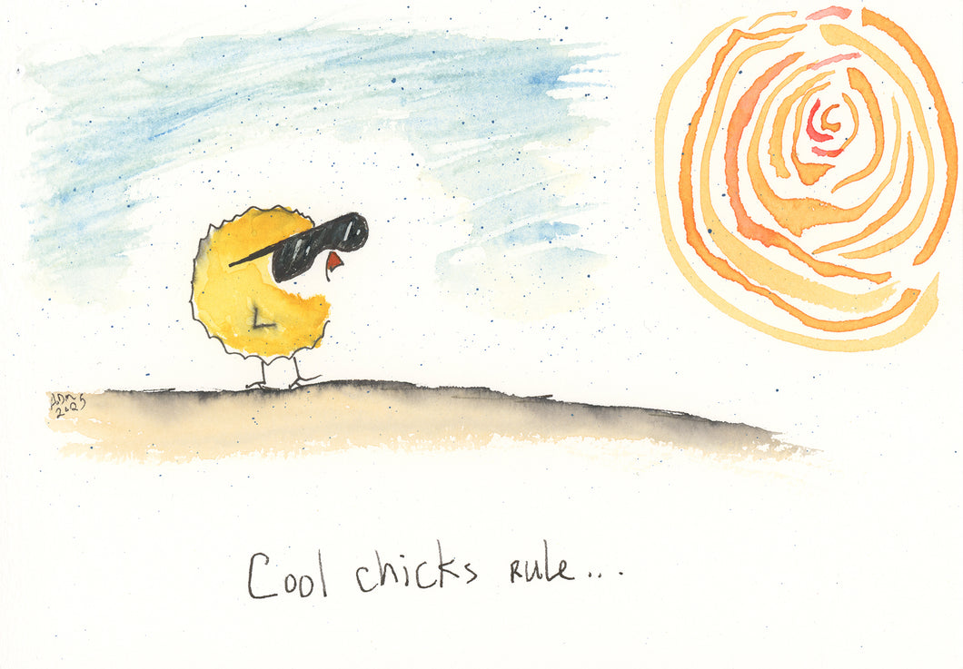 Cool chicks rule.