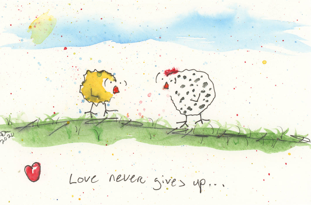 Love Never Gives Up - 1 Corinthians 13