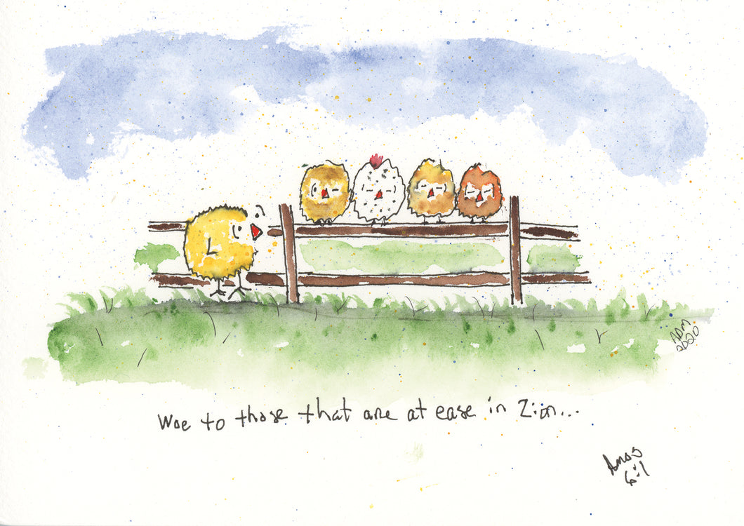 Woe to Them that are at Ease in Zion - Amos 6:31