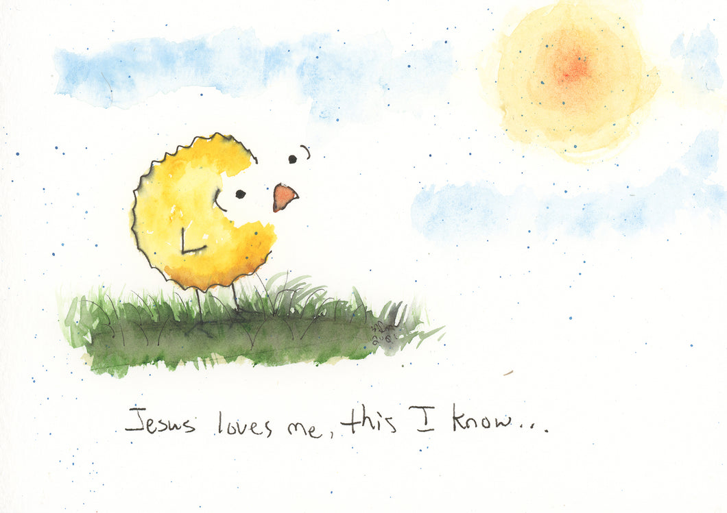 Jesus loves me, this I know...
