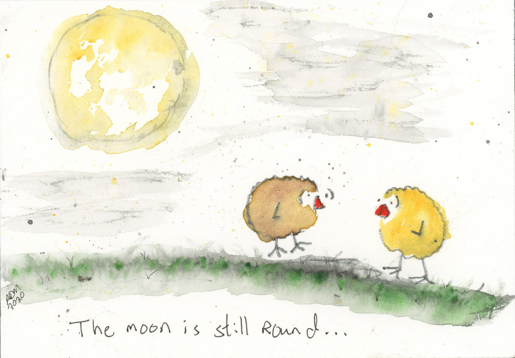 The Moon is Still Round